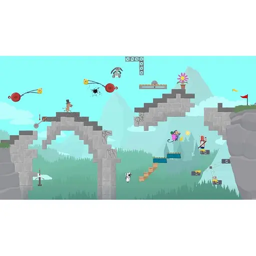 Гра Ultimate Chicken Horse A-Neigh-Versary Edition (російські субтитри) (Nintendo Switch) - фото 5