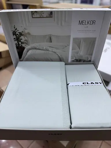 Постільна білизна Melkor V9 Ada Cayi Ранфорс Жаккард Clasy pbe0052067 - фото 3