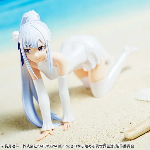 Фігурка Bandai Spirits Re:ZERO Emilia Життя в альтернативному світі з нуля Емілія 15 см BS R Z E 15 - фото 3