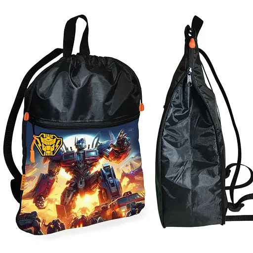 Шкільний рюкзак дитячий Трансформери + Сумка для взуття спортивної форми рюкзак-мішок хлопчикові (01851) - фото 2