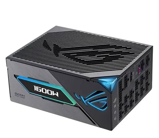 Блок живлення ASUS ROG THOR 1600W 80+ Titanium (ROG-THOR-1600T3-GAMING) - фото 3