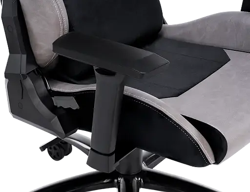 Геймерське крісло GT Racer чорне із сірим (X-2420 Black/Gray) - фото 12