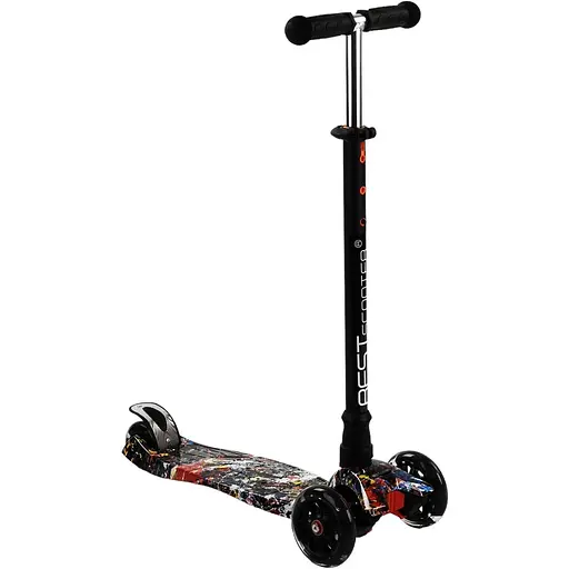 Самокат Maxi Best Scooter 59х16х30 см Різнобарвний 000231433