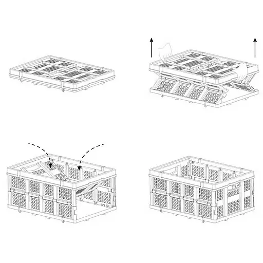 Ящик Stanley портативний складний (SXWT-FT505) - фото 3