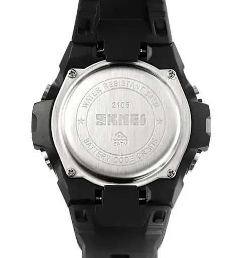 Часы мужские наручные спортивные Skmei 2105 (Черный) - фото 7