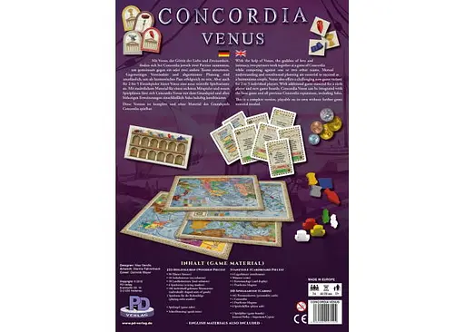 Настільна гра PD-Verlag Конкордія: Венера (Concordia Venus) (англ.) (PS117) - фото 2