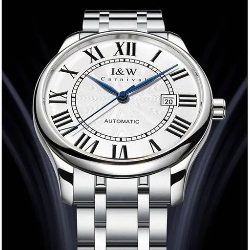 Годинник чоловічий наручний Carnival Vintage New (Сріблясті) - фото 5