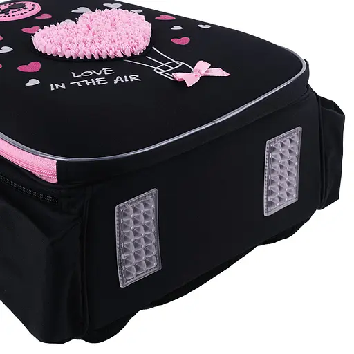 Рюкзак GoPack Education 165S Heart Черно-розовый (GO26-165S-2) - фото 8