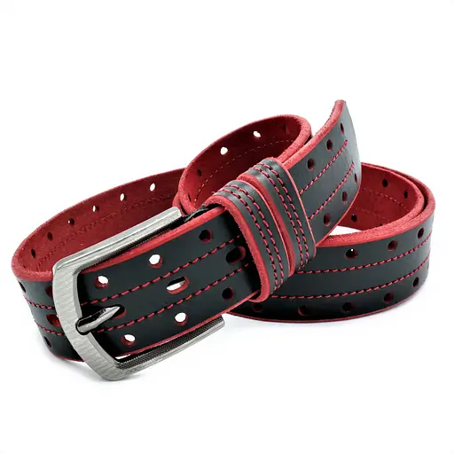 Ремінь шкіряний Weatro чоловічий 110-125х4 см acs0013908 - фото 3