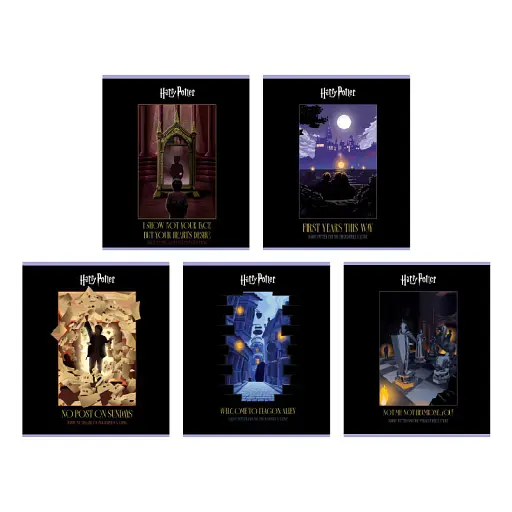 Набор школьных тетрадей Kite Harry Potter 48 листов в клетку 10 шт. (HP26-259) - фото 1