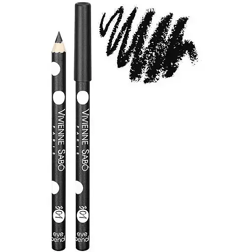 Карандаш для глаз Vivienne Sabo Merci тон 301 (Черный) 1.4 г  - фото 2