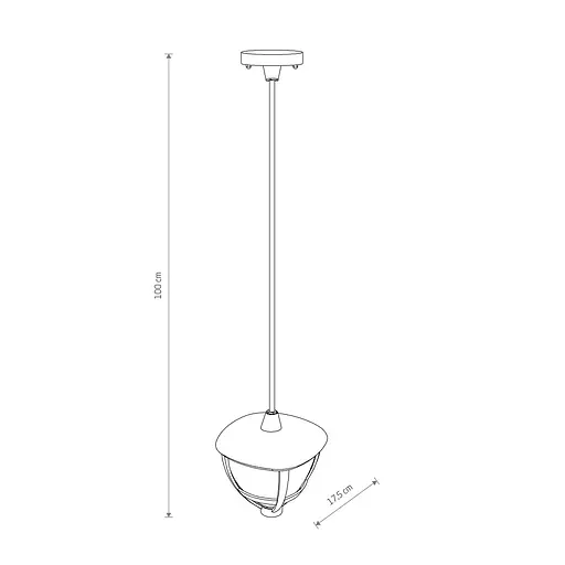 Вуличний світильник Nowodvorski AMELIA 10496 - фото 2