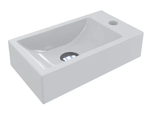 Умивальник Miraggio Faro L mirasoft 0001082, Білий матовий - фото 2
