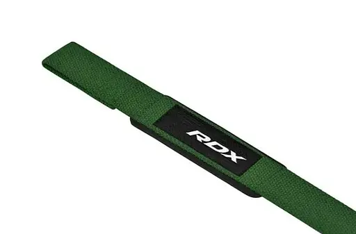 Лямки для тяги RDX W1 Gym Single Strap Army Green Plus (WAN-W1AG+) - фото 5
