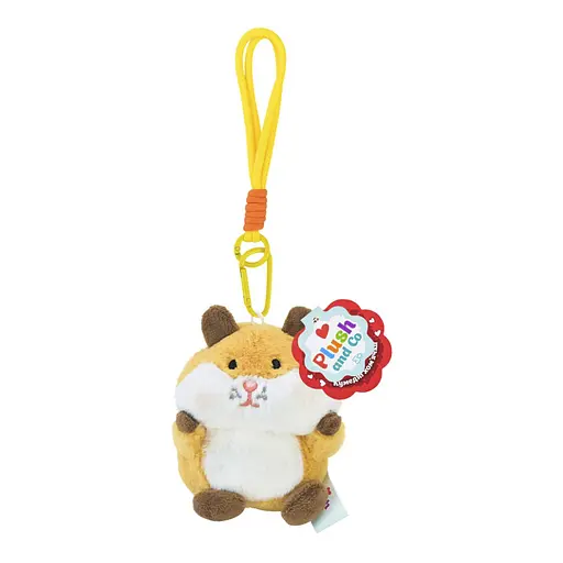 Мягкая игрушка-брелок "Хомячок" Plush and Co PLC25003-3, 8х5х11 см - фото 1