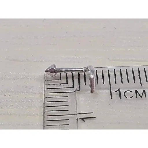 Срібна сережка-пірсинг в ніс Dear. 1020С - фото 3