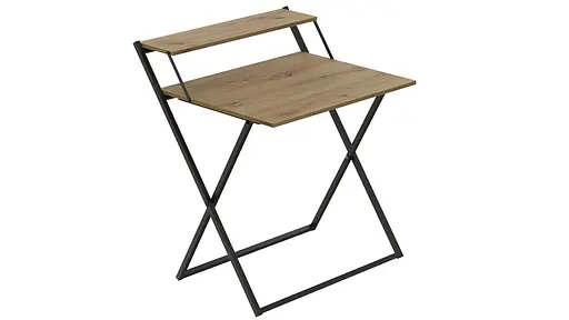 Стіл трансформер Компакт 4 750x790x720 Чорний метал ДСП Дуб Артізан 16 мм FRD-104695 - фото 5