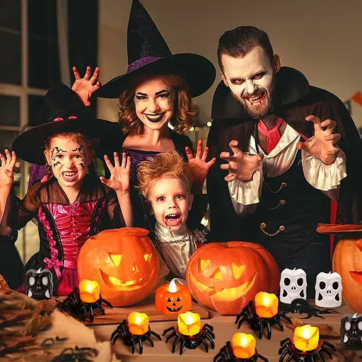 Свеча Хэллоуин, 5,2*7,5 см, LED, IDEA12-HOL29 - фото 5