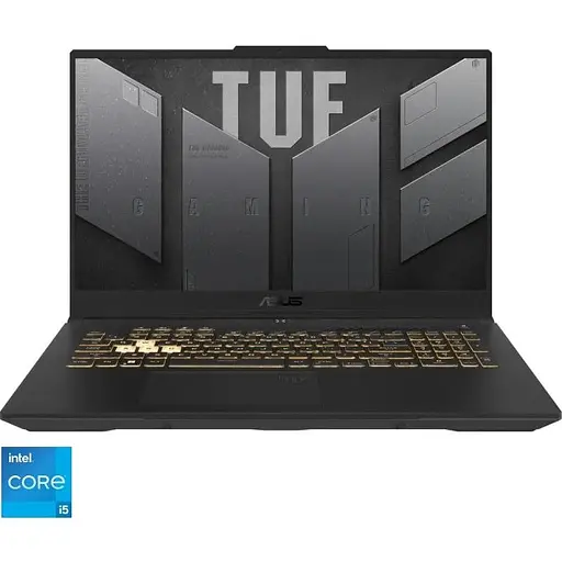 Ноутбук ASUS TUF F17 FX707ZC4 i5-12500H 45GHz,17.3'',IPS,32GB DDR4,2 TB,Без ОС