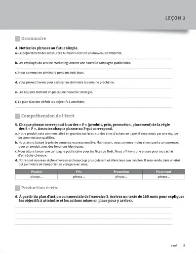 Quartier d'affaires B1 Cahier d'activités - фото 5