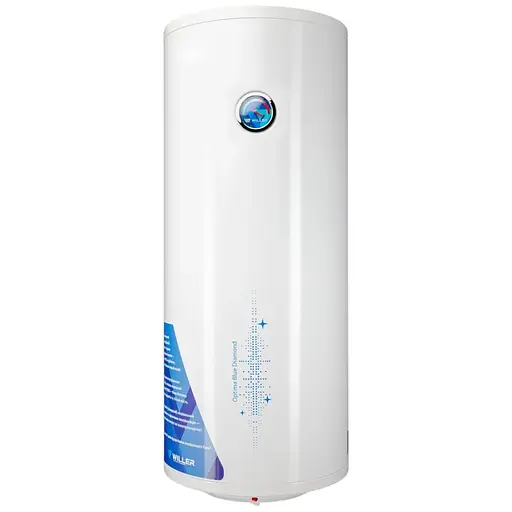 Водонагреватель Willer Optima, 2 кВт, сухой ТЭН, 100 л, цилиндрический, вертикальный, белый (EV100DR) - фото 1