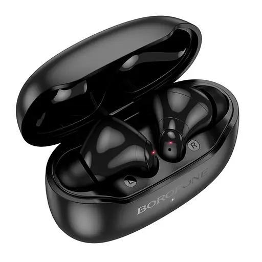Бездротові навушники BOROFONE FQ1 Shine wireless BT headset Black - фото 1