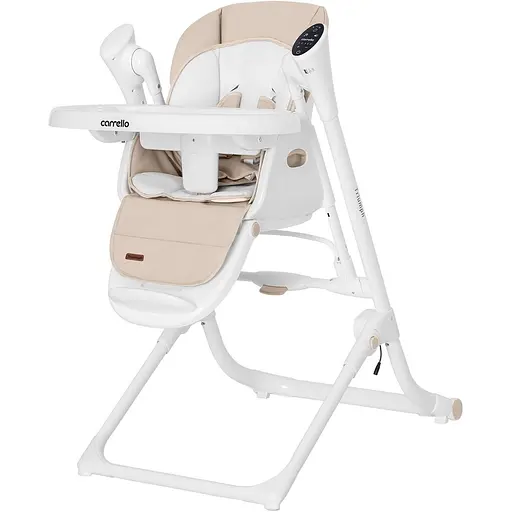 Стул-качалка Carrello Triumph CRL-10302 Cream Beige с сенсорной панелью