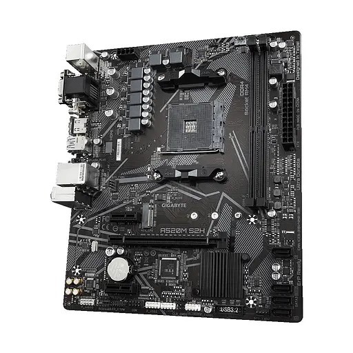 Материнська плата GIGABYTE A520M S2H - фото 3