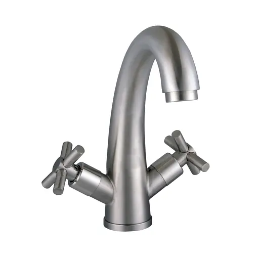 Змішувач для умивальника Globus Lux Dukat SD4-401 000024963 Нержавіюча сталь - фото 2