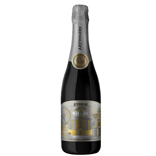 Вино игристое ArtWinery Непокоренный Киев белое 0.75 л