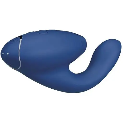 Вакуумний кліторальний стимулятор Womanizer Duo 2 Blueberry - фото 2