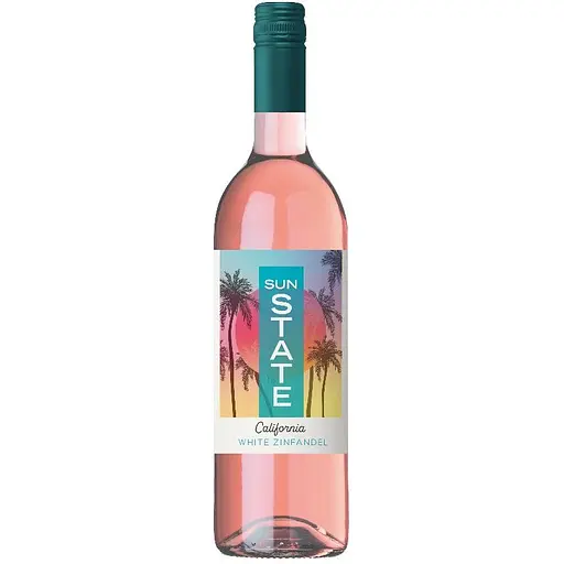 Вино Sun State White Zinfandel розовое полусухое 10.5% 0.75 л