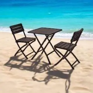 Комплект садових меблів Spring Fun стиль Wooden розкладні для відпочинку банкету туризму кейтерингу - фото 9