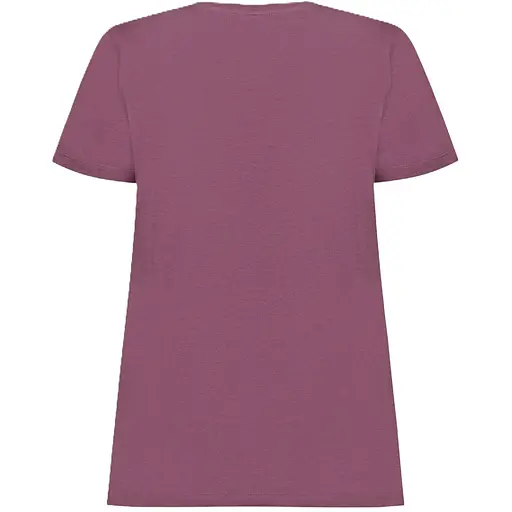 Футболка CMP Women's T-Shirt in Organic Cotton Plum XXS (1097-33F7766-C904 34) - фото 2