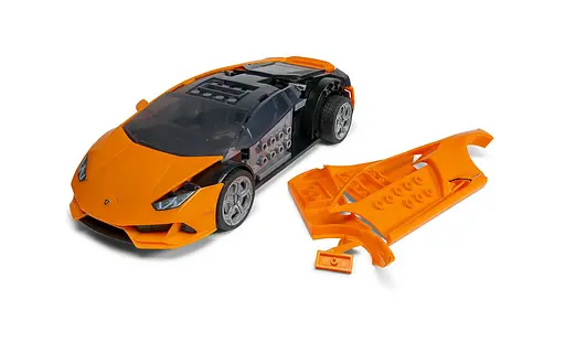 Конструктор Airfix автомобіль Lamborghini Huracan EVO QUICKBUILD оранжевий J6058 - фото 7