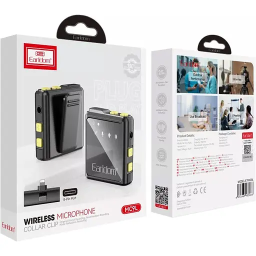 Микрофонная радиосистема Earldom ET-MC9L Lightning Black [136098] - фото 4