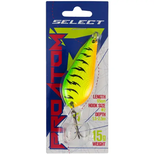 Блешня Select ProAtom 15 g 65 mm #10 - фото 2