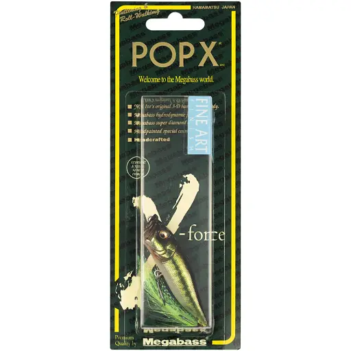 Воблер Megabass PopX F 64mm 7.0g FA Bass