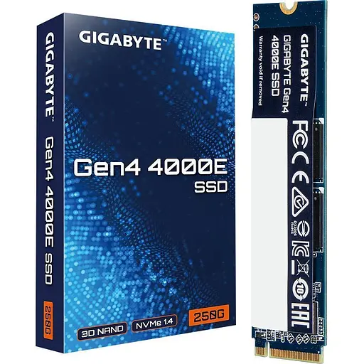 SSD накопичувач Gigabyte Gen4 4000E 250 GB (G440E250G) [151347] - фото 5