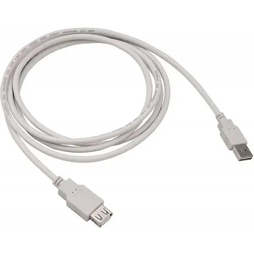 Удлинитель Usb штекер A гнездо А мама папа 5 м серый