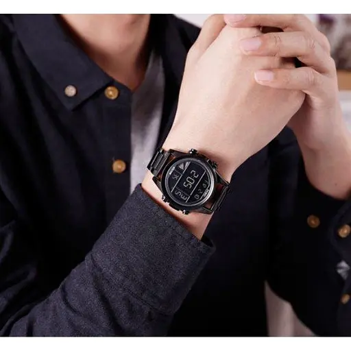 Наручные мужские часы Skmei 1448 Indigo Черный - фото 6