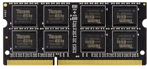 Оперативна пам'ять Team 4GB SODIMM DDR3 1600MHz Elite (TED3L4G1600C11-S01)