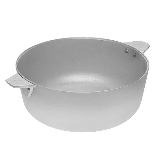 Каструля алюмінієва із кришкою 4 л, Полімет Сірий 84060 - фото 3