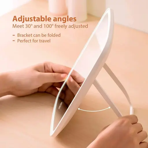 Дзеркало для макіяжу Jordan-Judy LED 9.5" (NV663) Pro - фото 7