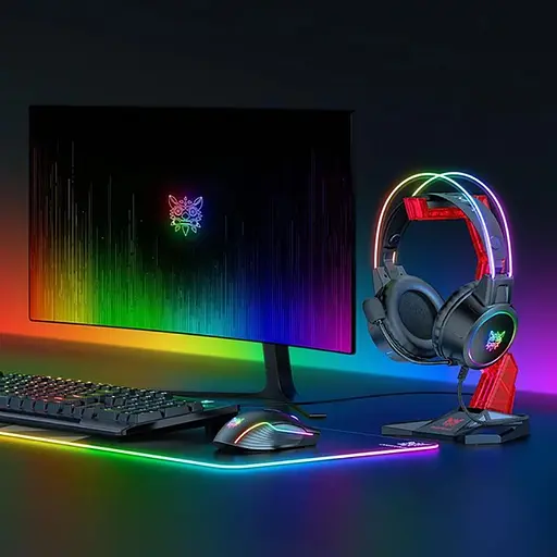 Підставка для навушників Onikuma ST-3 Black/Red [136246] - фото 5