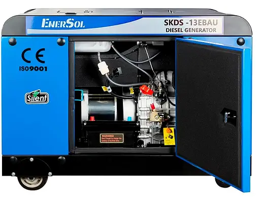 Генератор дизельний EnerSol 12/13 кВт (SKDS-13EBAU) - фото 2