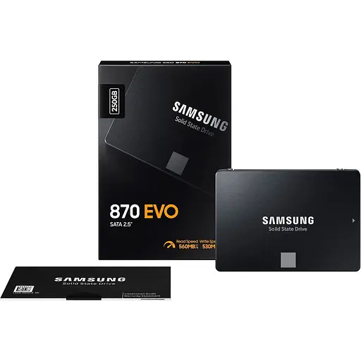 SSD накопичувач Samsung 870 EVO 250GB (MZ-77E250BW) [122176] - фото 8