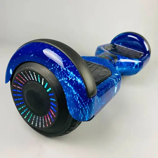 Гироборд Smart Balance Wheel U6 Premium 6.5" + LED Синий Космос - фото 2