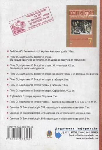 Історія України. Конспекти уроків. 7 клас. Посібник для вчителя - фото 2