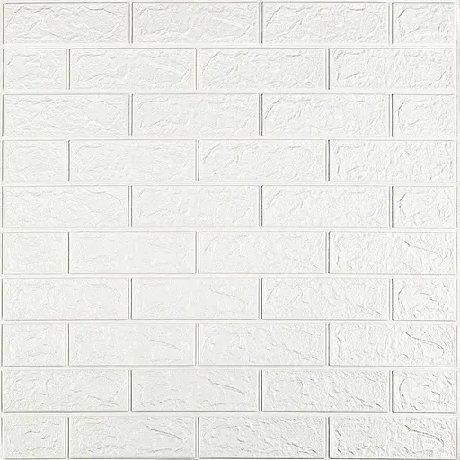 Панель стеновая 3D 700х770х2мм Белый SW-00001914 - фото 1